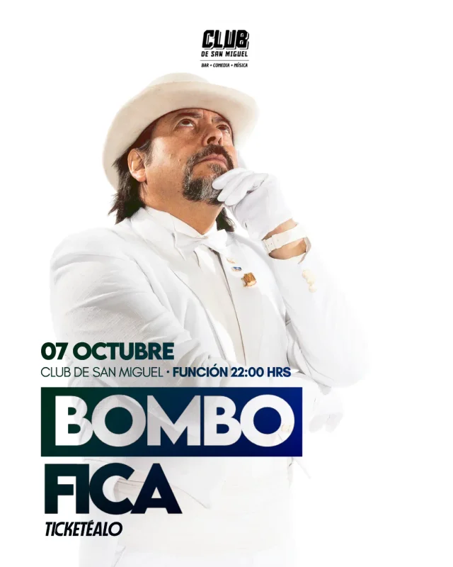 Bombo Fica En El Club De San Miguel 07 De Octubre 22:00 Hrs
