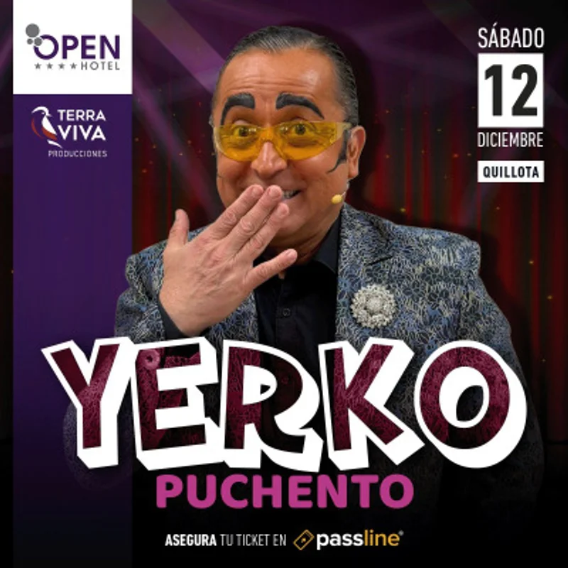 Open Hotel Quillota Presenta a Yerko Puchento