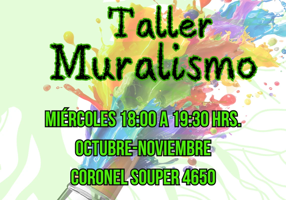 Taller de Muralismo y Arte Comunitario