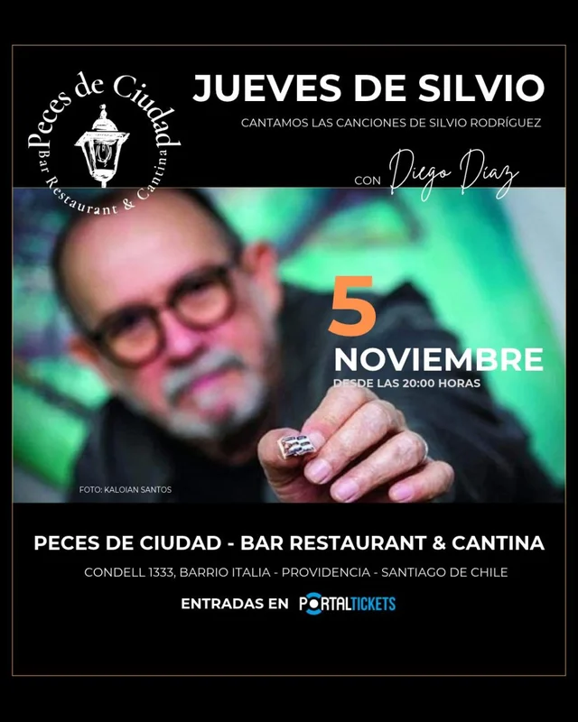 Jueves De Silvio En Peces De Ciudad