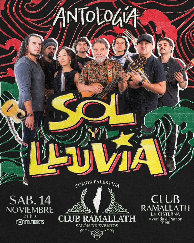 Sol Y Lluvia En Club Ramallath