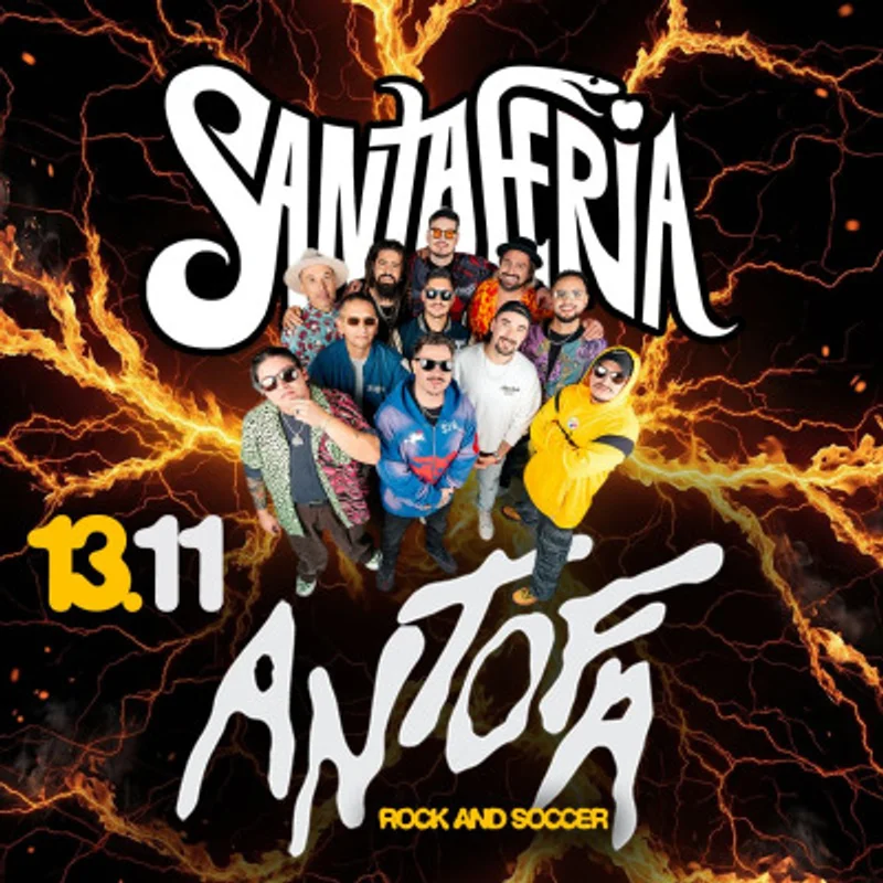 Santaferia - Antofagasta - viernes 13 de noviembre