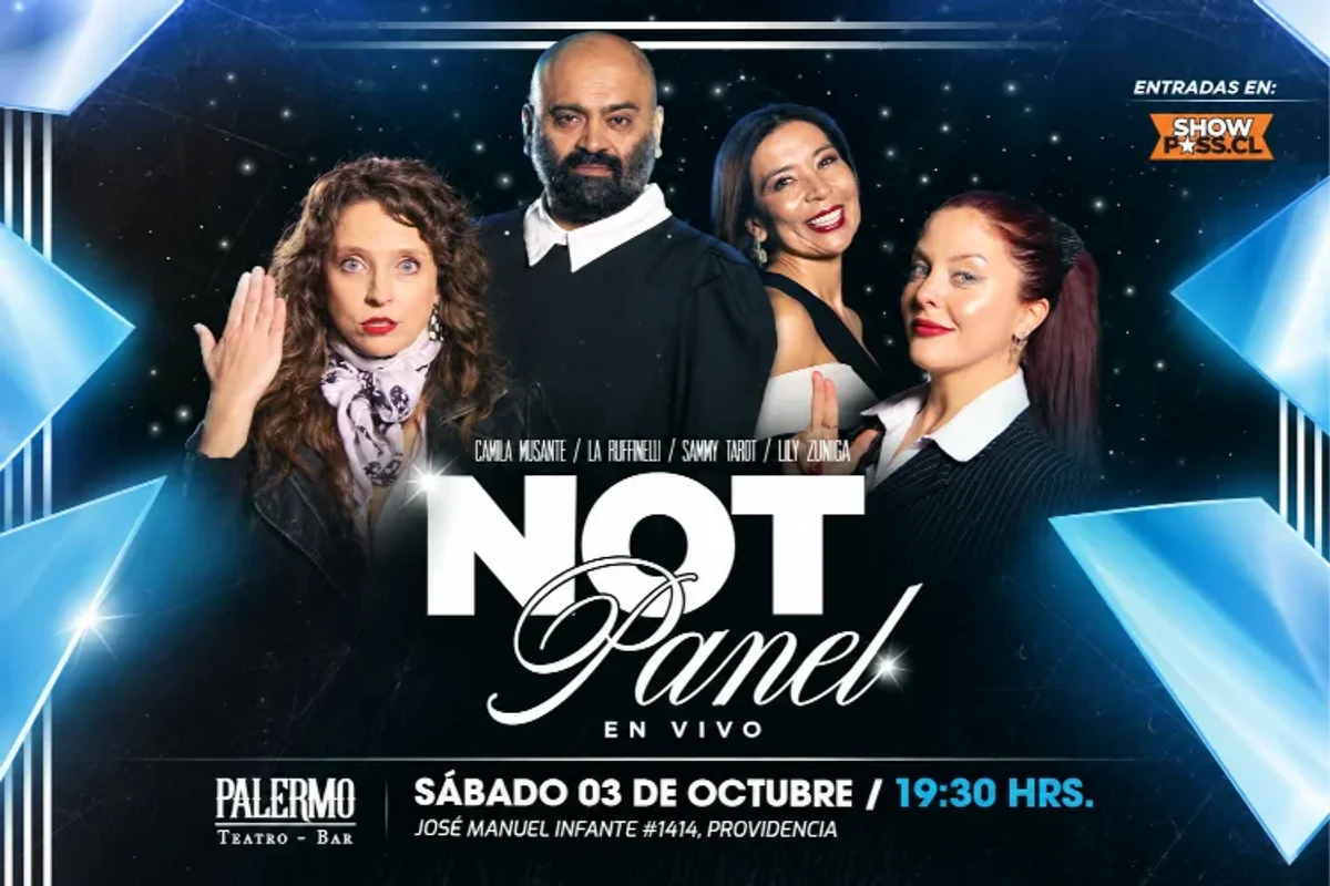 ¡Not Panel en Vivo! En Palermo - 3 de Octubre