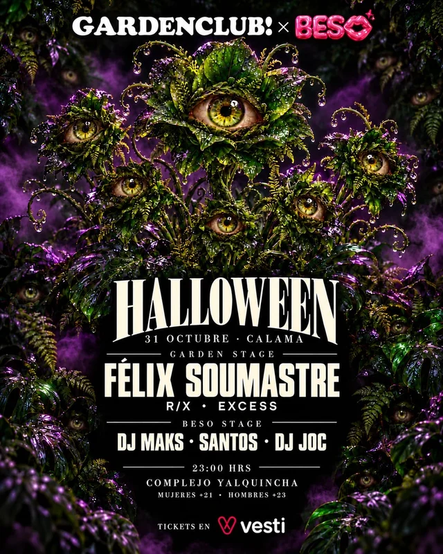Halloween - Garden Club x Beso