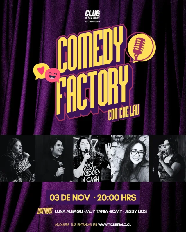 Comedy Factory En El Club De San Miguel