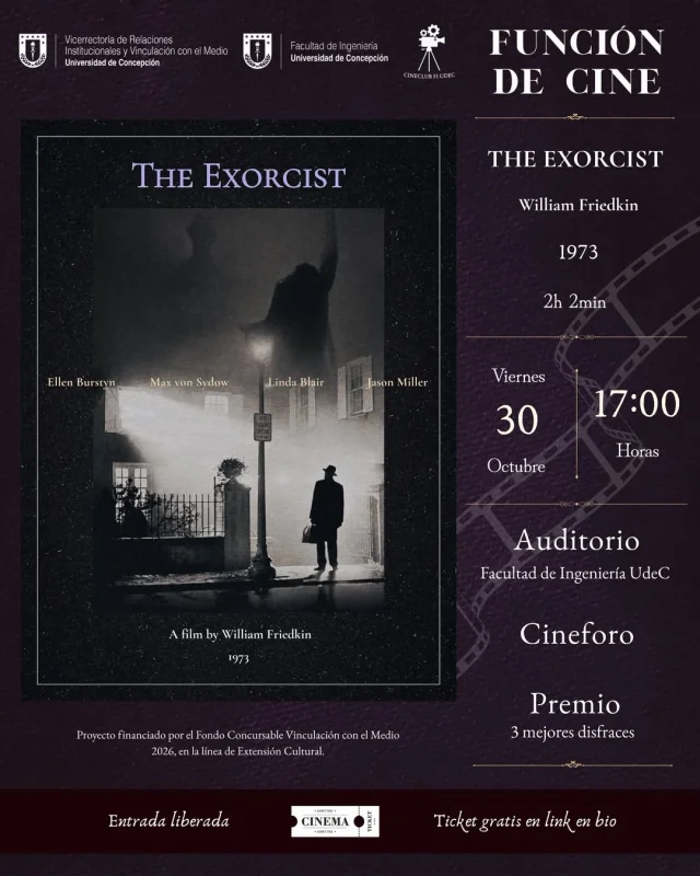 Función Cineclub: El Exorcista