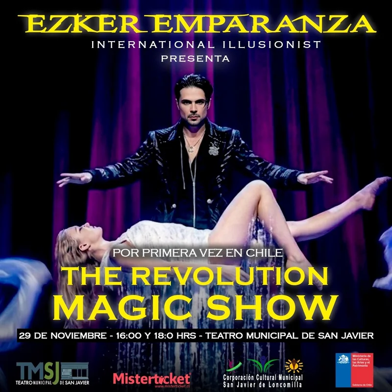 The Revolution Magic Show 1900 Horas