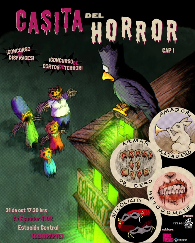 Casita Del Horror Cap En Centrarte