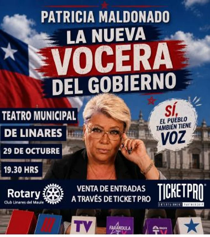 Patricia Maldonado - La Nueva Vocera Del Gobierno - Linares