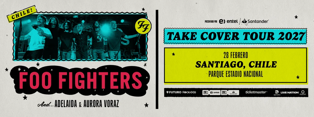 Foo Fighters - Take Cover Tour 2027
