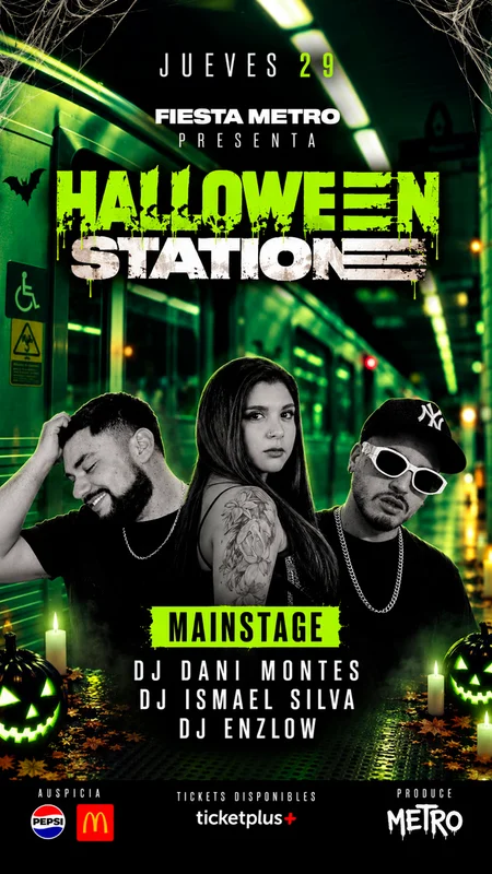 Metro Pre-Halloweeen? / Jueves 29 Oct / The Bunker?