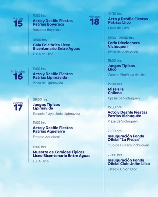 Feria Dieciochera Vichuquén