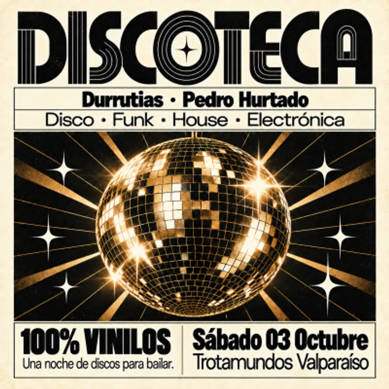 DISCOTECA - 100% VINILOS en Trotamundos Valparaíso