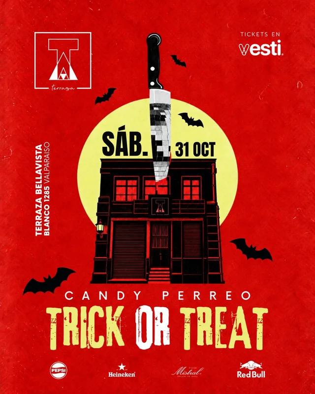 Sábado 31 Octubre: Especial Halloween Terraza