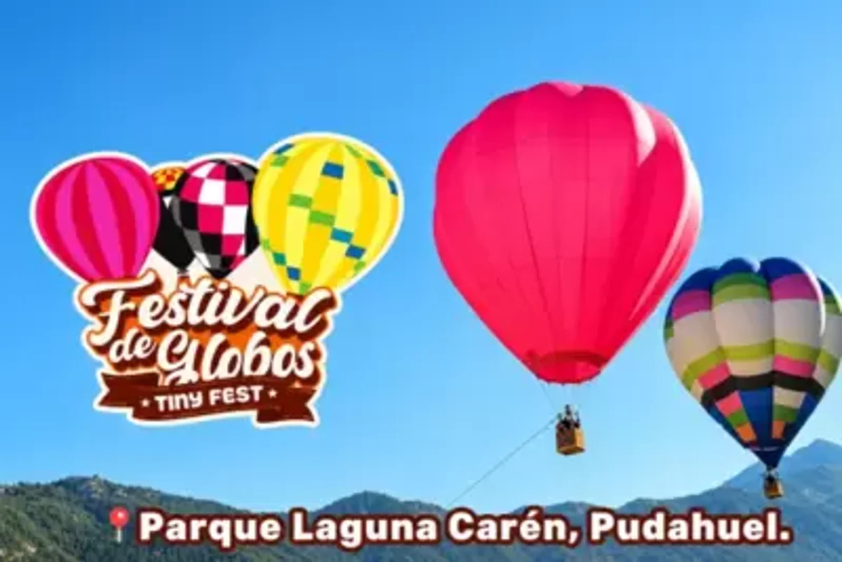 Tiny Fest - Festival de Globos Aerostáticos - Laguna Caren: 7 de Noviembre