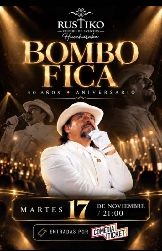 Bombo Fica llega a  Rustiko Huechuraba