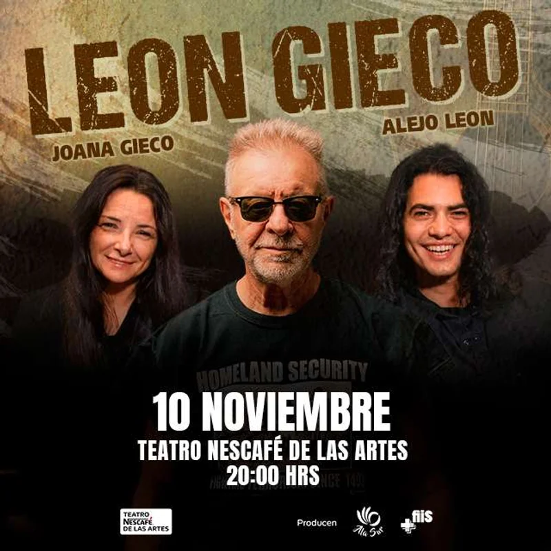 Leon Gieco -Teatro NESCAFE de las Artes