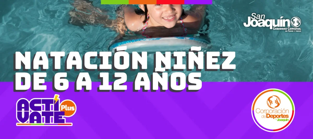 ActivatePlus - Natación Niñez (6 a 12 años)
