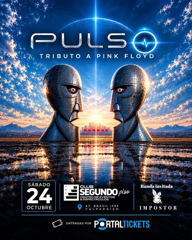Pulso: Tributo A Pink Floyd En Club Segundo Piso, Valparaíso