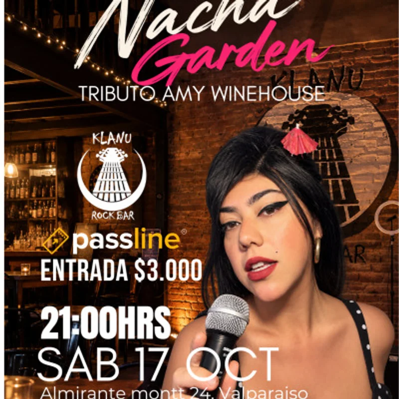 Tributo a Amy Winehouse en Klanu Rock Bar Valparaíso