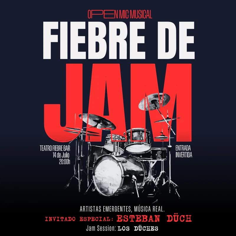 Fiebre de Jam - Open Mic