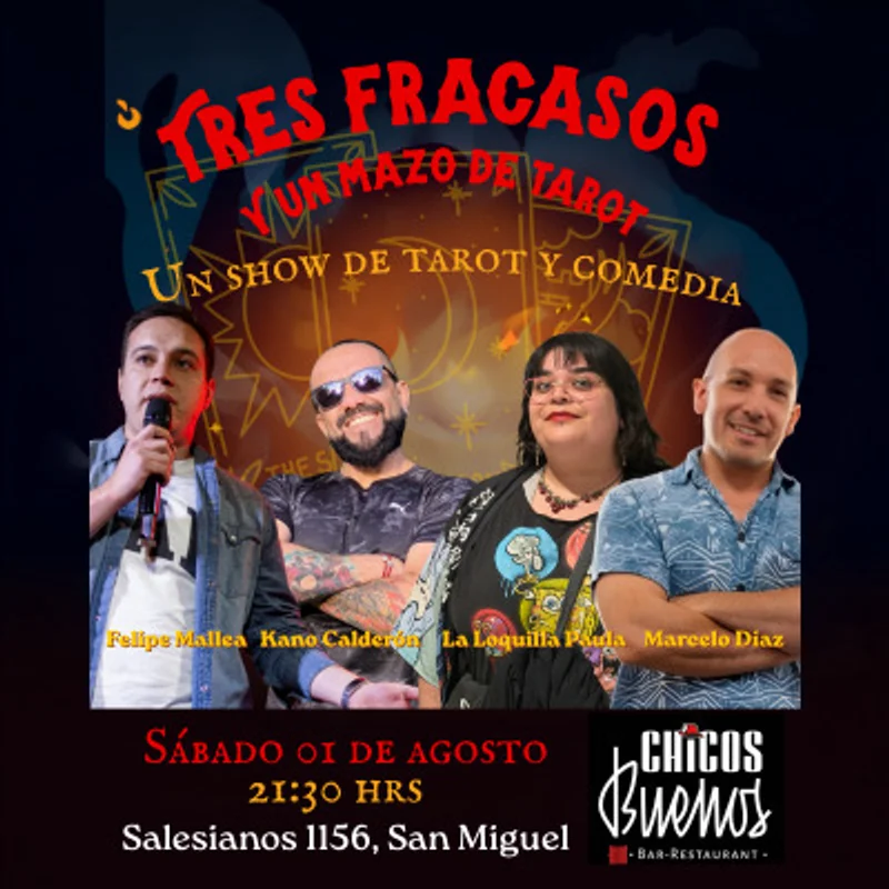 Tres fracasos y un mazo de tarot en Chicos Buenos