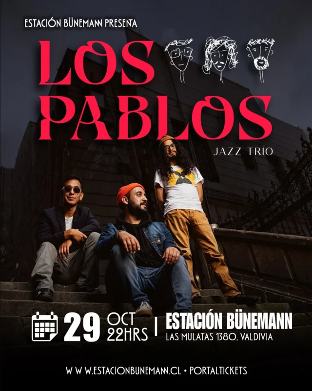 Los Pablos En Estación Bünemann, Valdivia