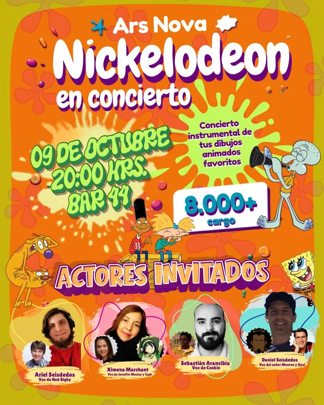 Nickelodeon V2 En Concierto En Bar 44