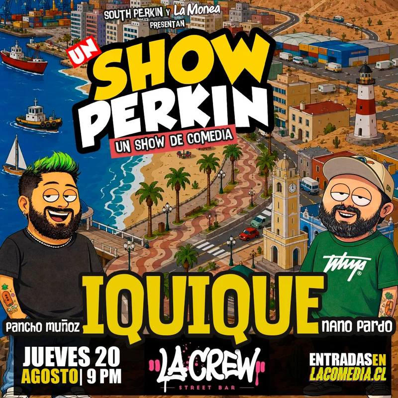 Un show perkin en Iquique 20.08