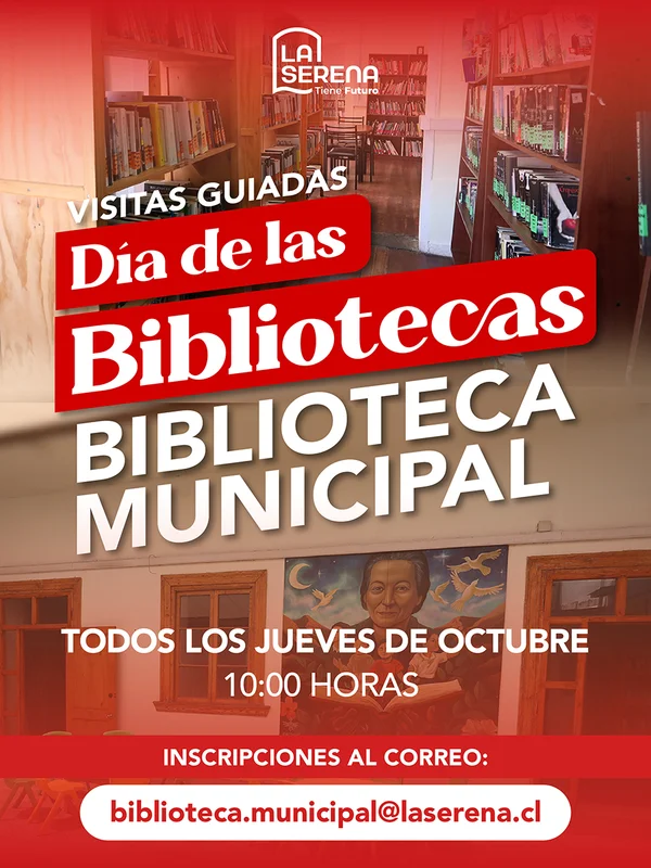 Visitas Guiadas - Día de las Bibliotecas - Biblioteca Municipal