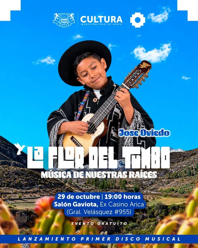 Concierto - José Oviedo "La flor del tumbo"