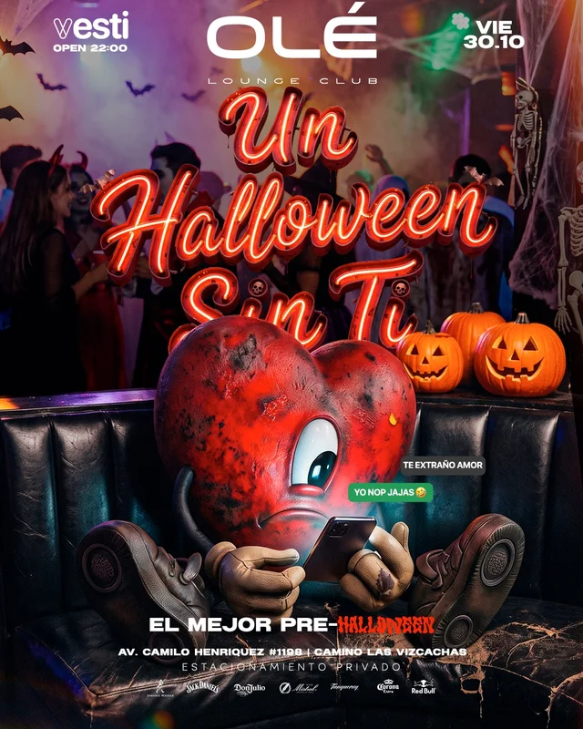 Un Halloween sin ti / Vier 30 De Oct.