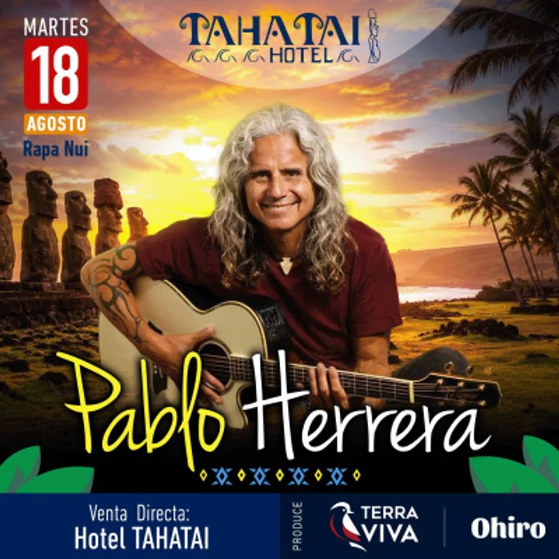 Pablo Herrera en Rapa Nui