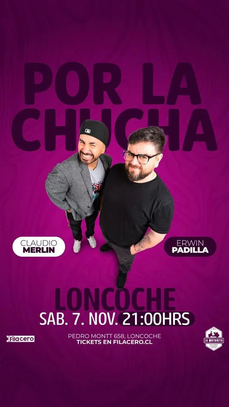 Por la Chucha: Erwin Padilla y Claudio Merlin en La motoneta