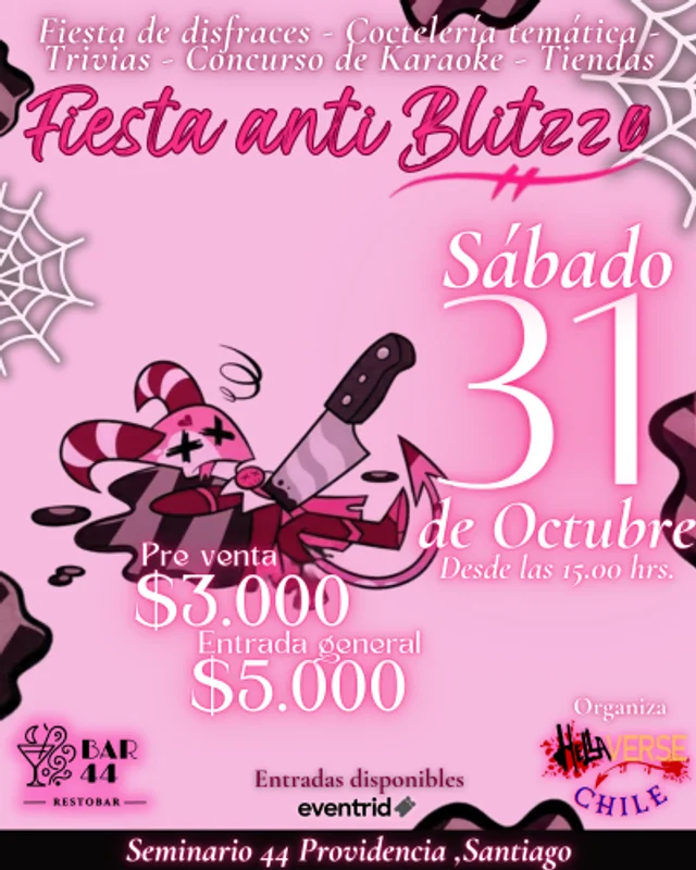 Fiesta anti blitzø- Watch party helluva boss 3era temporada