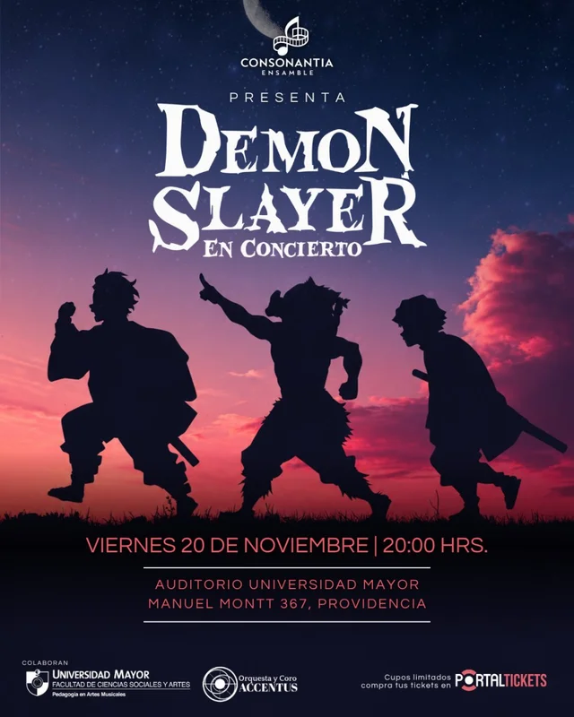 Demon Slayer En Concierto En Universidad Mayor
