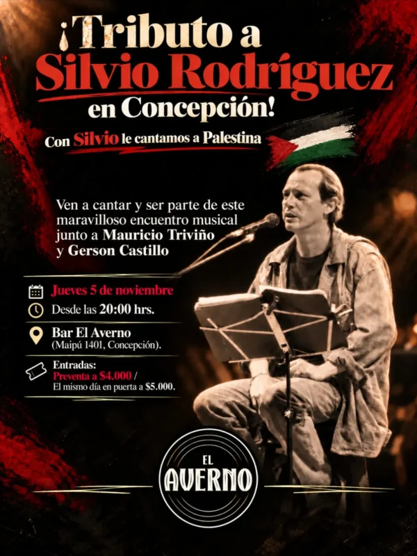 Tributo a Silvio Rodriguez en Concepción