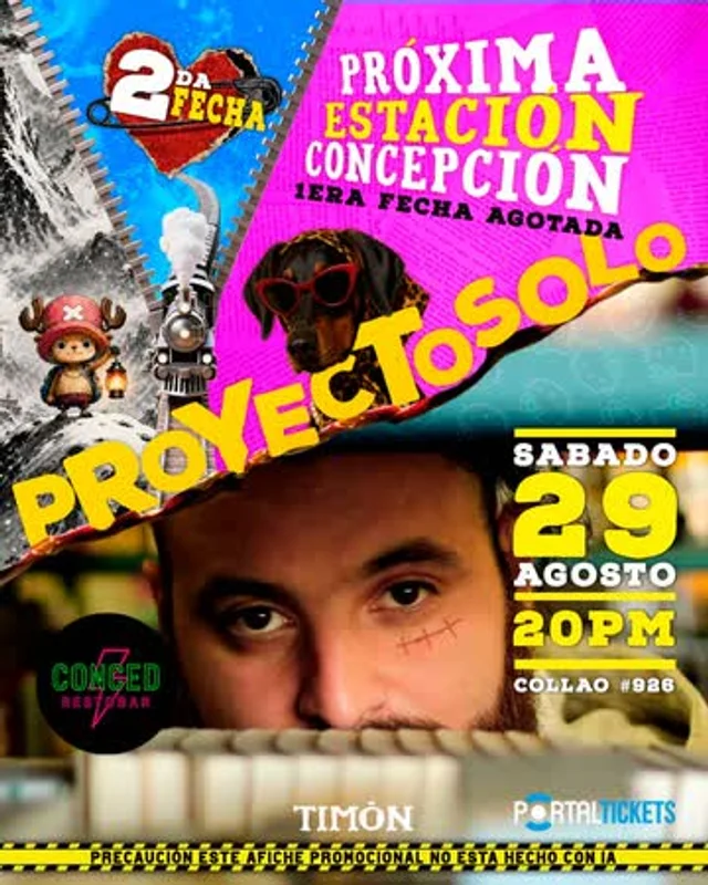Proyectosolo: Próxima Estación Concepción En Conced / 2da Fecha