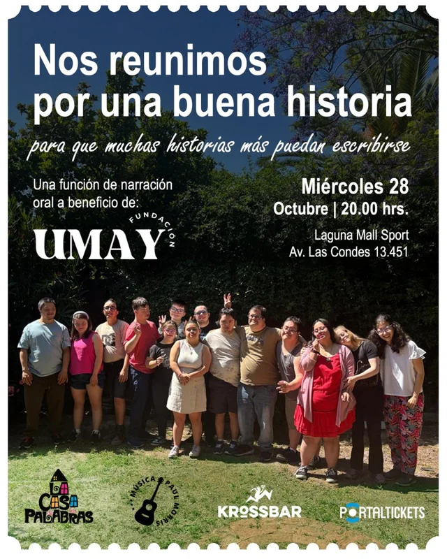 Nos Reunimos Por Una Buena Historia: A Beneficio De Fundación Umay, En Krossbar Mallsport