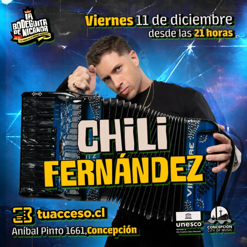 Chili Fernández en Concepción