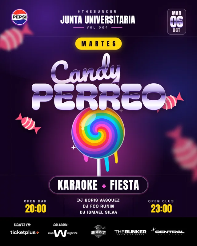 Junta Universitaria?? / Martes 06 Oct / The Bunker?