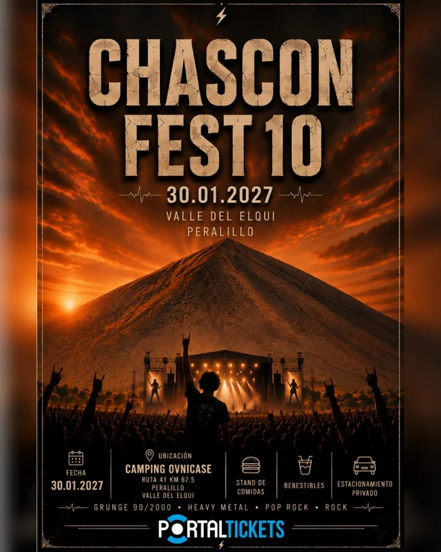 Chascon Fest 10 En Camping Ovnicase, Vicuña