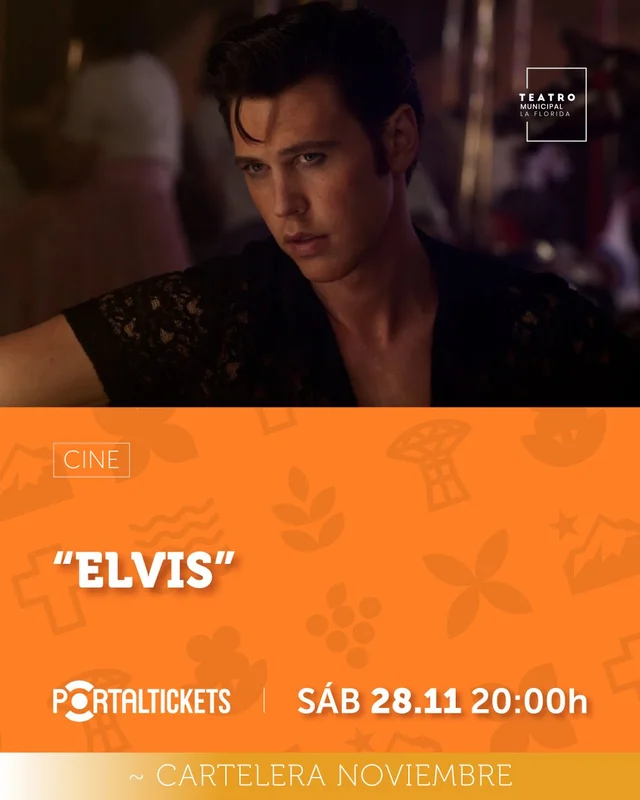 Elvis - Sábado 28 De Noviembre En Teatro Municipal De La Florida