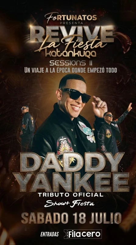Tributo a Daddy Yankee en Fortunatos Ovalle