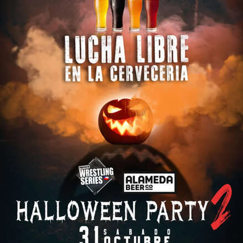 Halloween Party 2: Lucha Libre en la Cervecería
