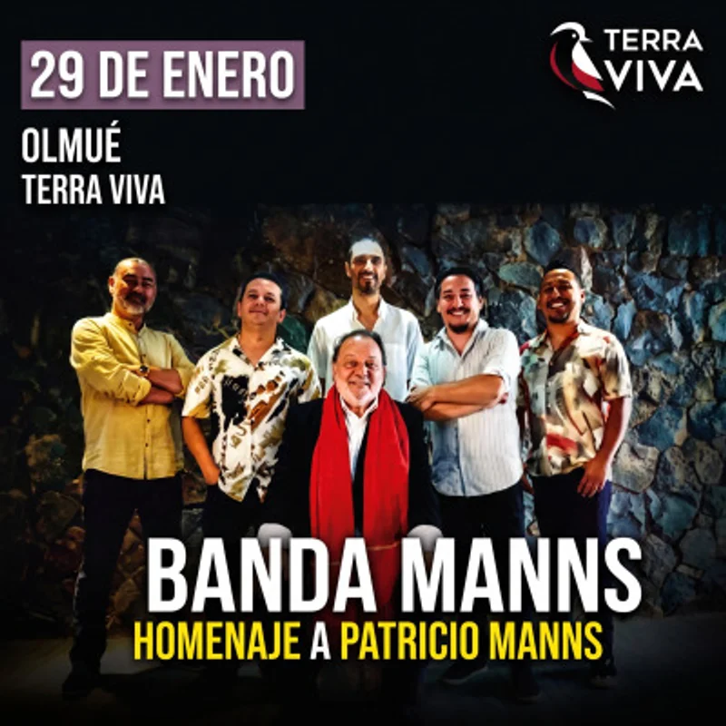 Banda Manns Homenaje a Patricio Manns en Terra Viva