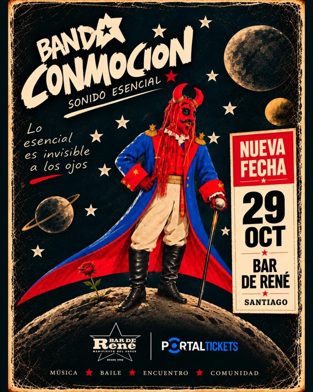 Banda Conmoción: Sonido Esencial En Bar De René