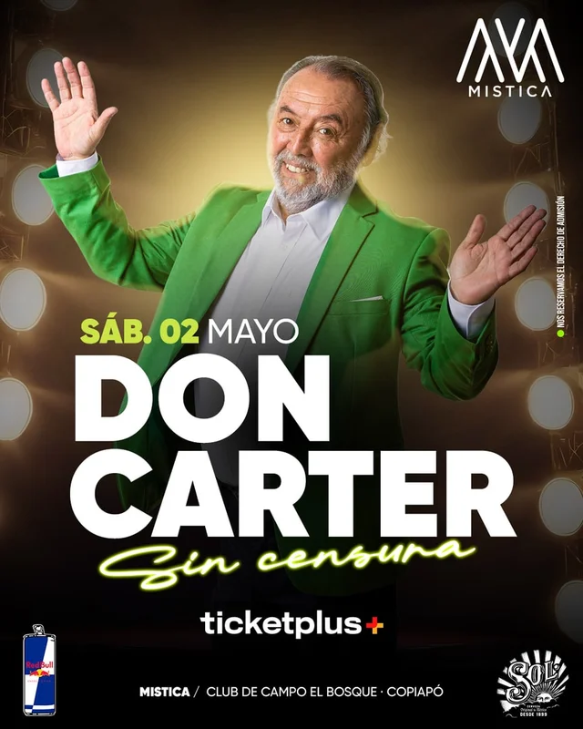 Don Carter en Mistica Copiapo