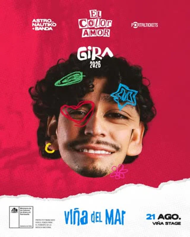 El Color Amor Gira 2026 En Viña Stage, Viña Del Mar