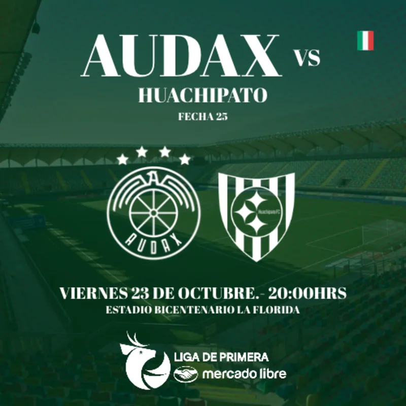 Audax Italiano vs Huachipato / Liga de Primera Mercado Libre / Fecha 25